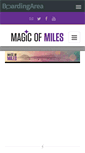 Mobile Screenshot of magicofmiles.com